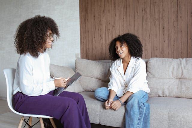 A therapy room cover image